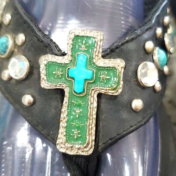 - Corkys jeweled sandals, size 9 - Picture 2 of 6